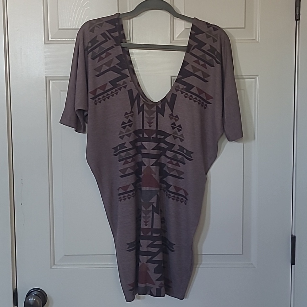 Aztec print mini or tunic